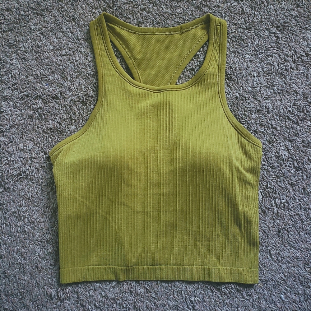 Lululemon Ebb to Street Racerback Cropped Tank Top